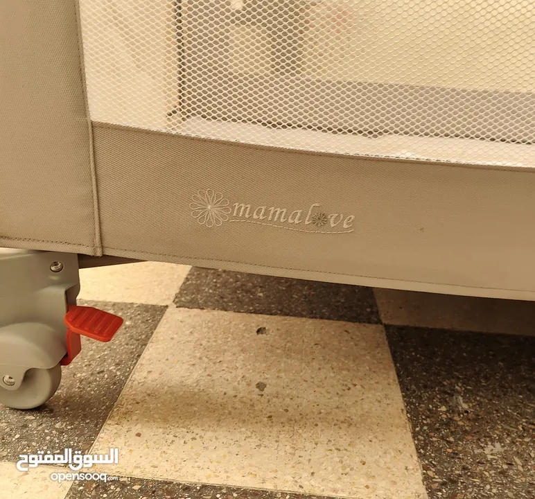 mama love travel cot اثاث وغرف نوم اطفال عمان الجاردنز (236623268)