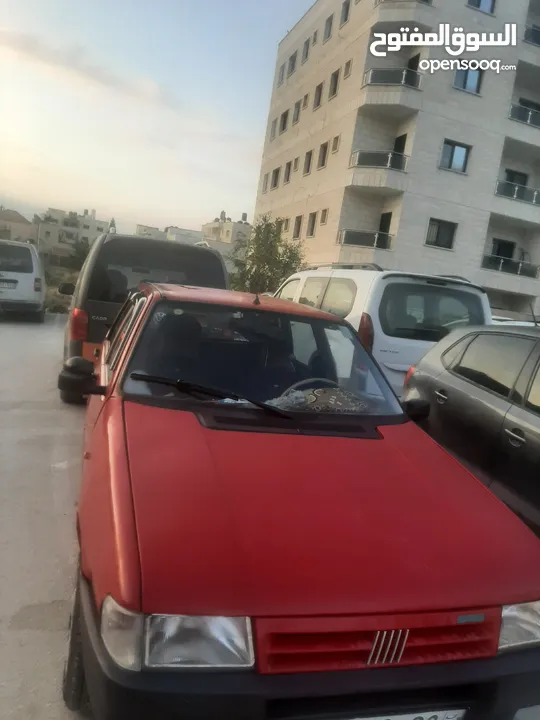 فيات اونو 92 للبيع لون احمر