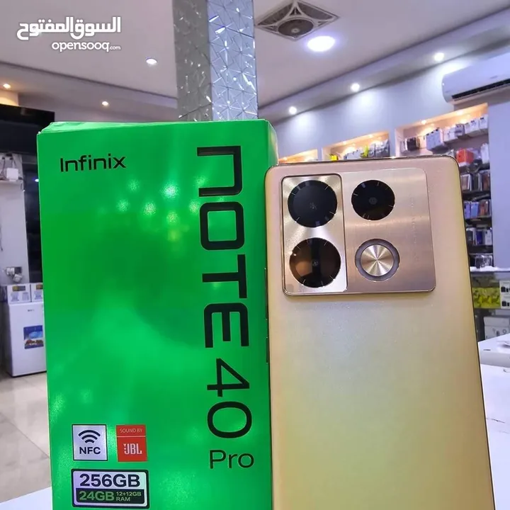 رام 24 مستعمل اخو الجديد Not 40 pro مكفول بالشركة اغراضة والكرتونة الأصلية متوفر توصيل