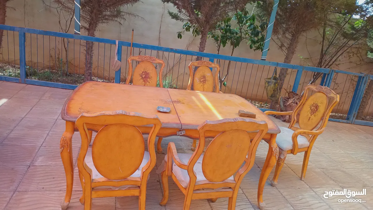 طاولة سفره خشب زان