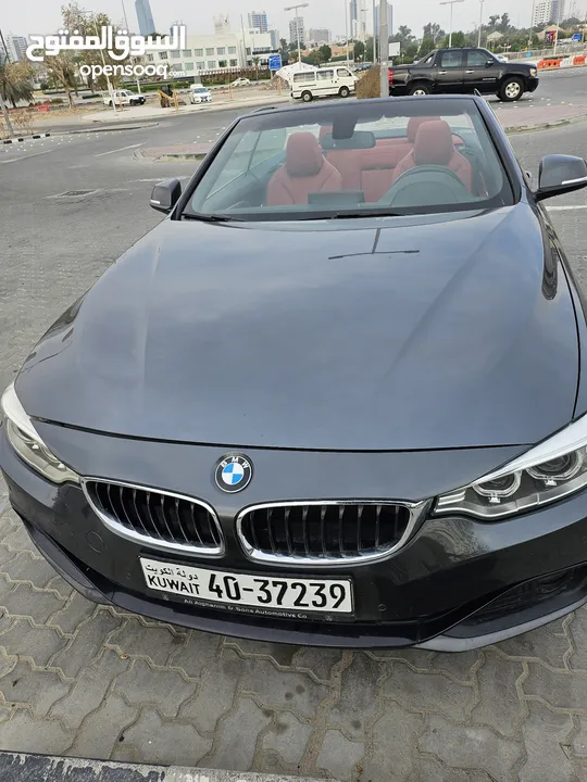 BMW420i 2017 convertable only 77km
