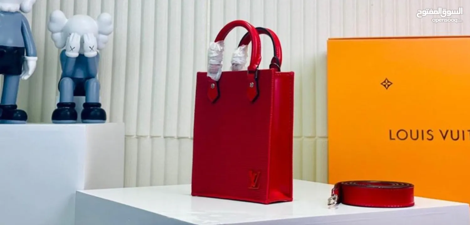 Red LV mini bag