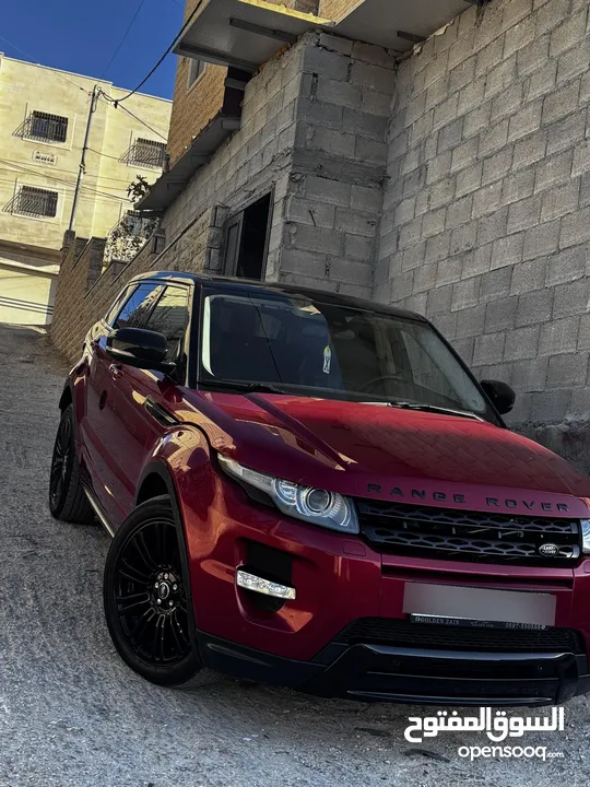 رينج روفر ايفوك نبيذي للبيع كاش او نص نص