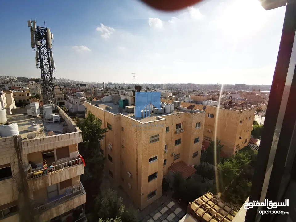 شقة طابقية فاخرة للبيع بأجمل مناطق الصويفية - خلف المدارس الأمريكية طابق ثالث 350م بسعر مغري