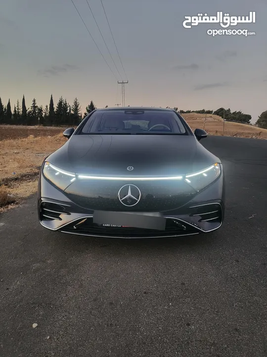 مرسيدس بنز EQS 450 + بحالة الوكالة وكفالة الوكالة