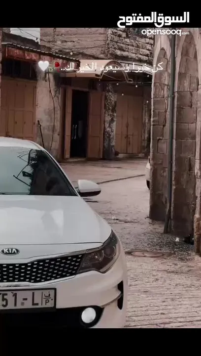 كيا k5 ديزل موديل 2016 السيارة نظيفة جدا