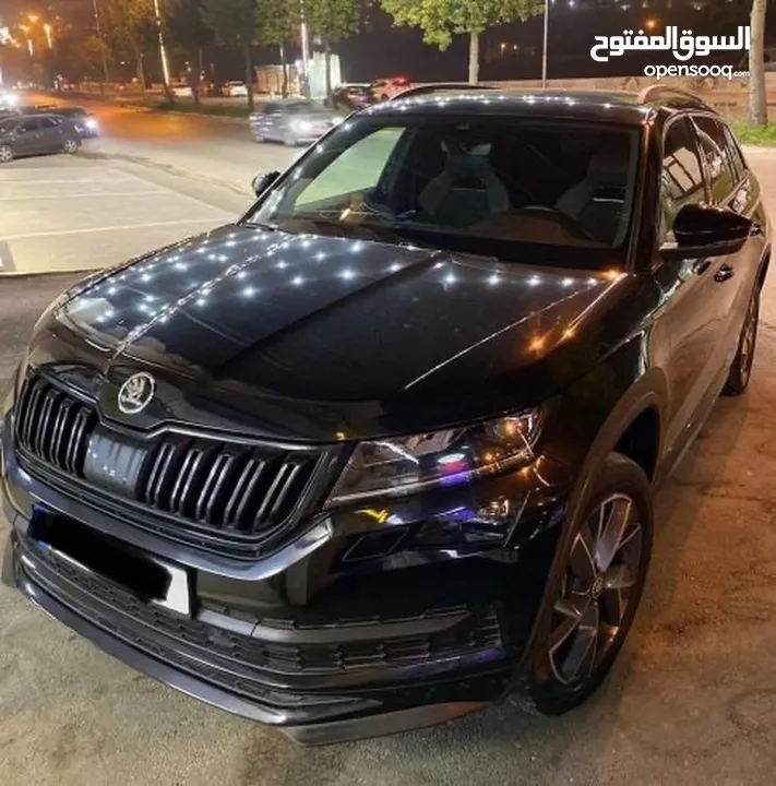 سكودا كودياك سبورت لاين 4*4 ترخيص 2019 للبيع كاش فقط او البدل ودفع الفرقية كاش