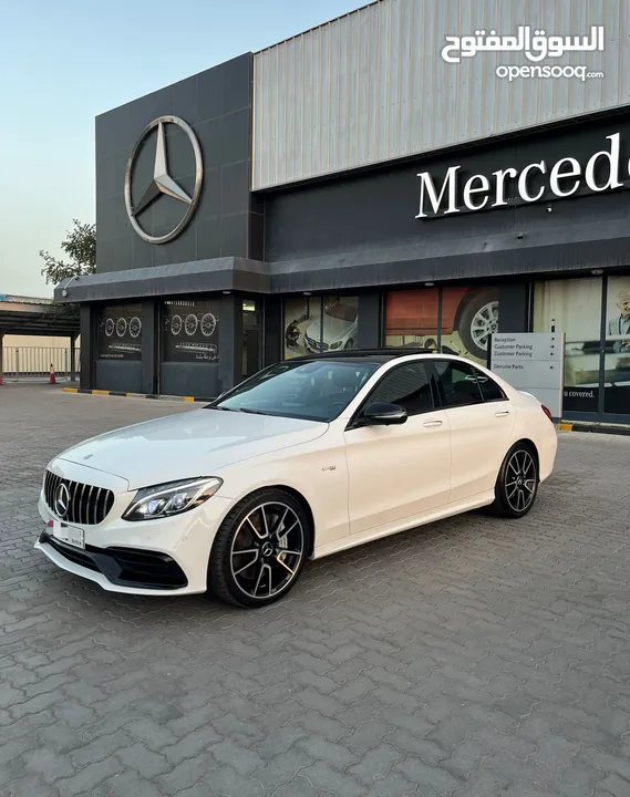 للبيع مرسيدس بنز C43  موديل 2018  قاطع 60.000km