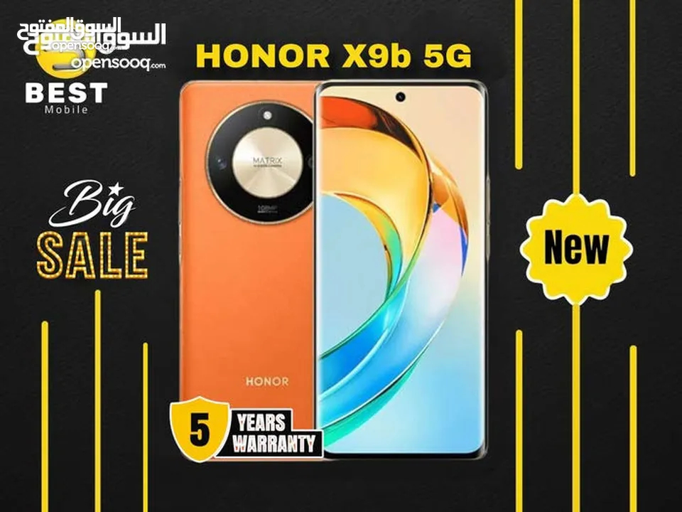 متوفر الأن جديد بسعر مميز هونر اكس 9 بي // Honor x9b 256G 12G Ram new
