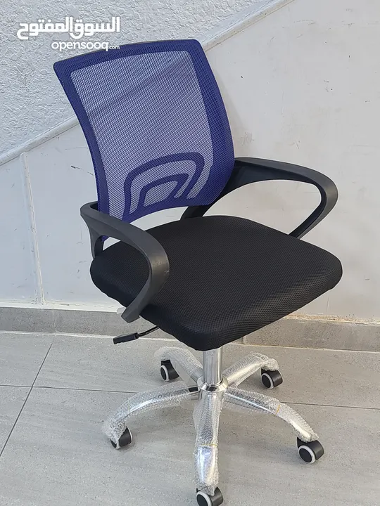 كرسي مساعد طبي للدراسة والساعات الطويل بتصميم طبي وكفالة سنة  \ Assistant Manager Mesh Chair