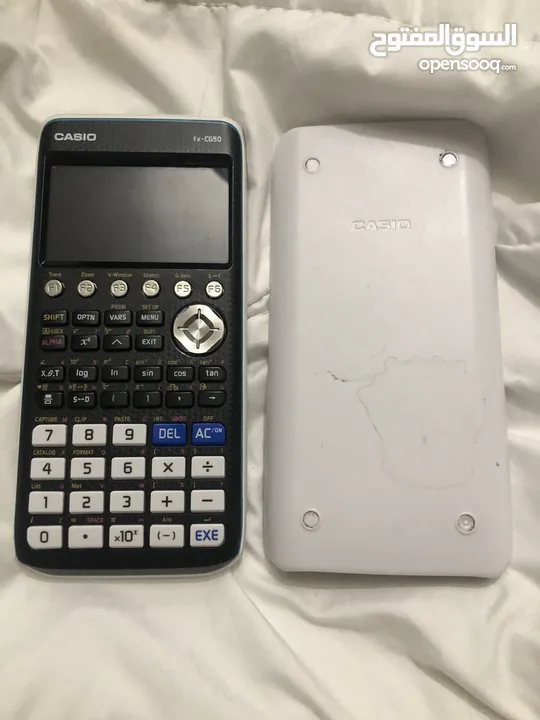 Casio FX-CG50 graphing calculator — like new ‎ آلة حاسبة رسومية Casio fx-CG50 – بحالة ممتازة!