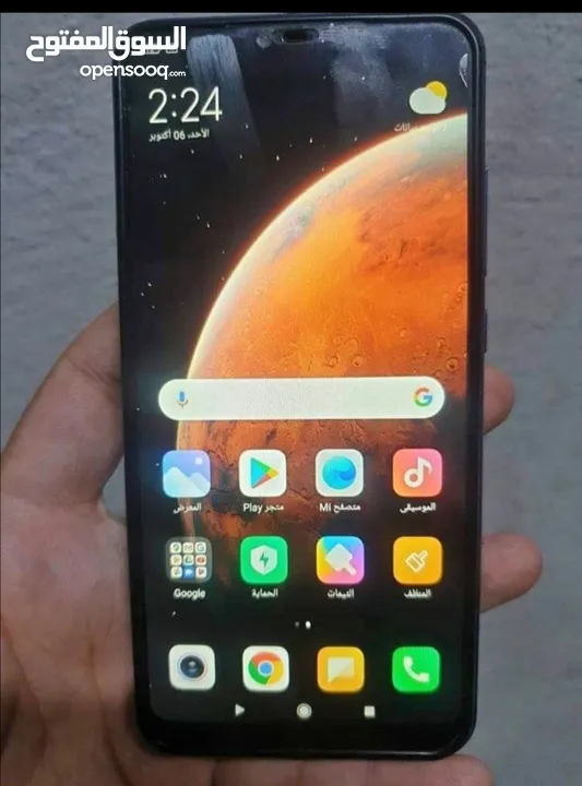 Xiaomi 8 light 64/4  شاومي 8 ذاكرة 64 رام 4