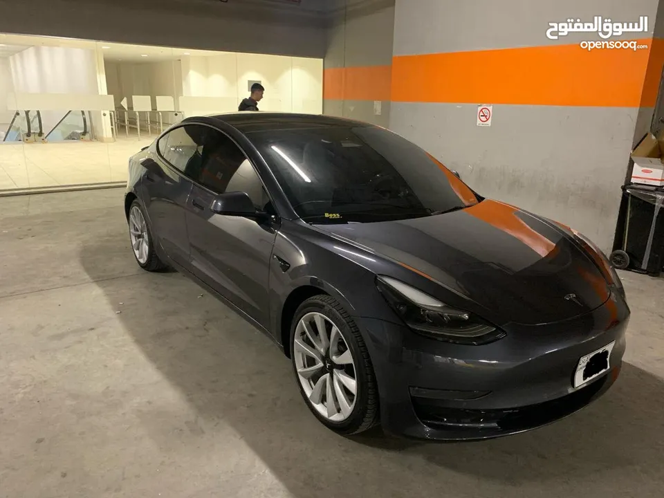 Tesla Model 3 Standerd Plus 2022 تيسلا فحص جمرك جديد بسعر ممتاز جدا