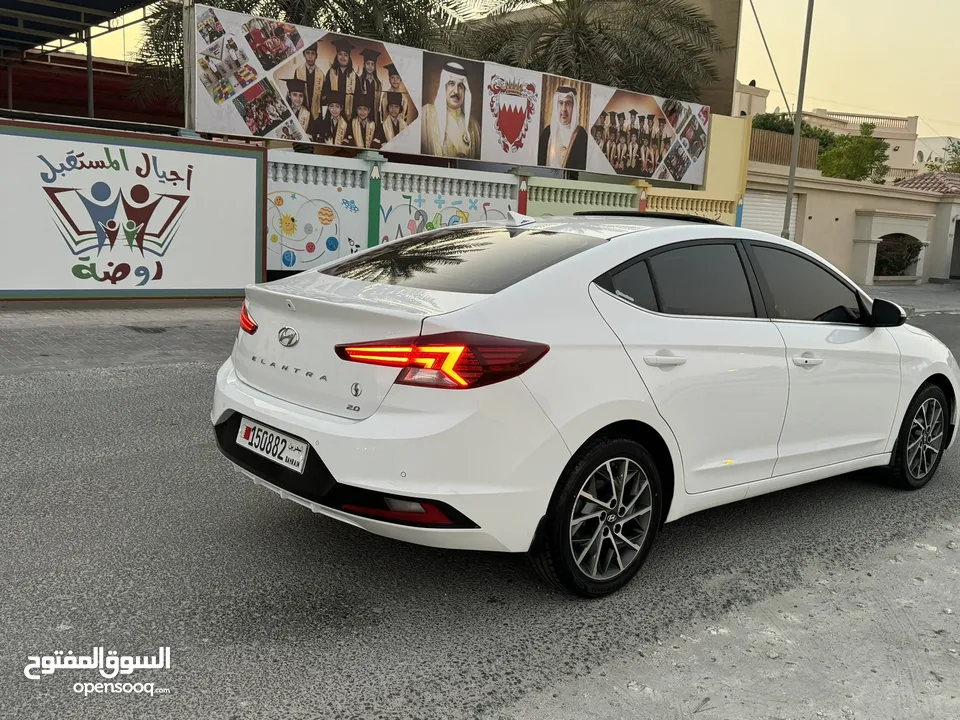 Hyondai elentra full option 2019 bahrain eigent