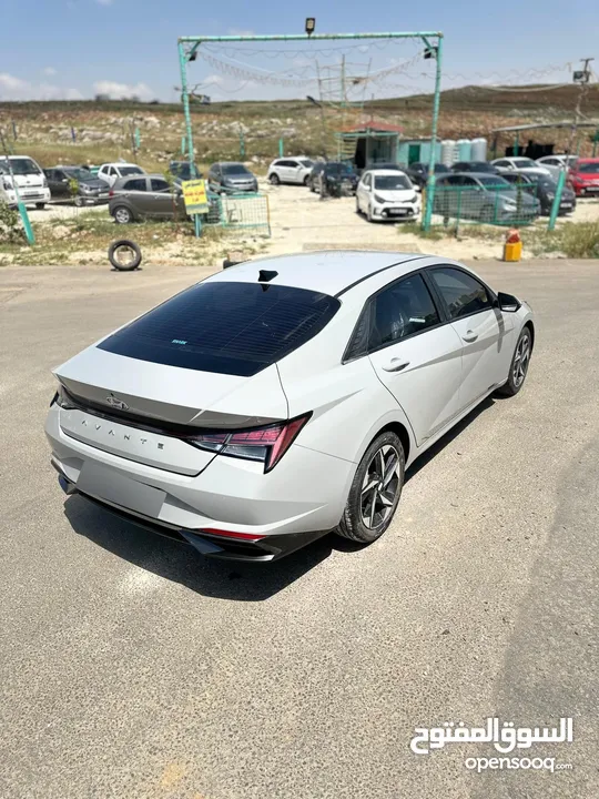 هيونداي افانتي CN7 2021 الشكل الجديد وارد كوري وليس صيني فل فحص كامل جمرك جديد كاش او اقساط