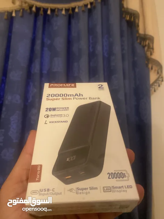 Power Bank  20000 Power Delivery  Super slim