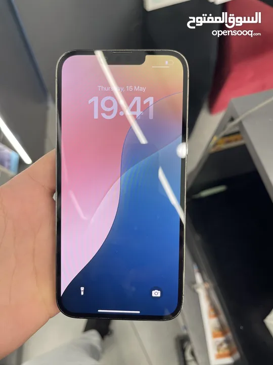 Iphone 13 pro max 256gb used  ايفون 13 برو ماكس 256 جيجا بطاريات بالتسعين