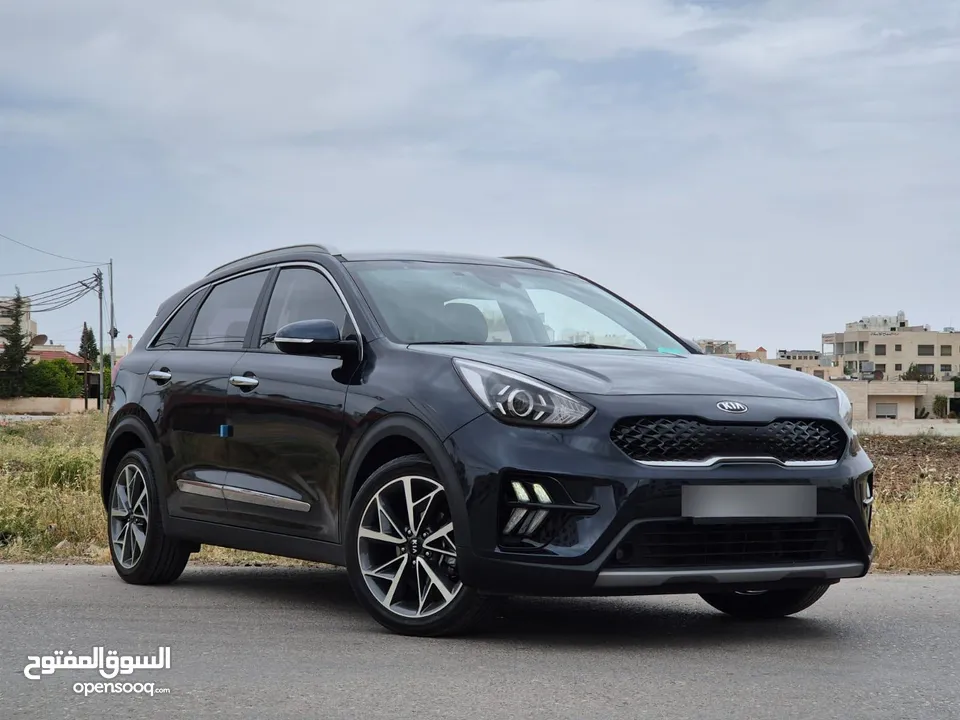 كيا نيرو هايبرد 2021 فحص كامل7جيد جمرك جديد فل بدون فتحة