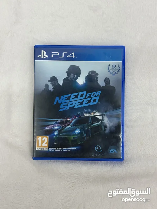 بلايستيشن 4 "1تيرا" مع كرتونتها مع اربع العاب PS4”1T”and four games