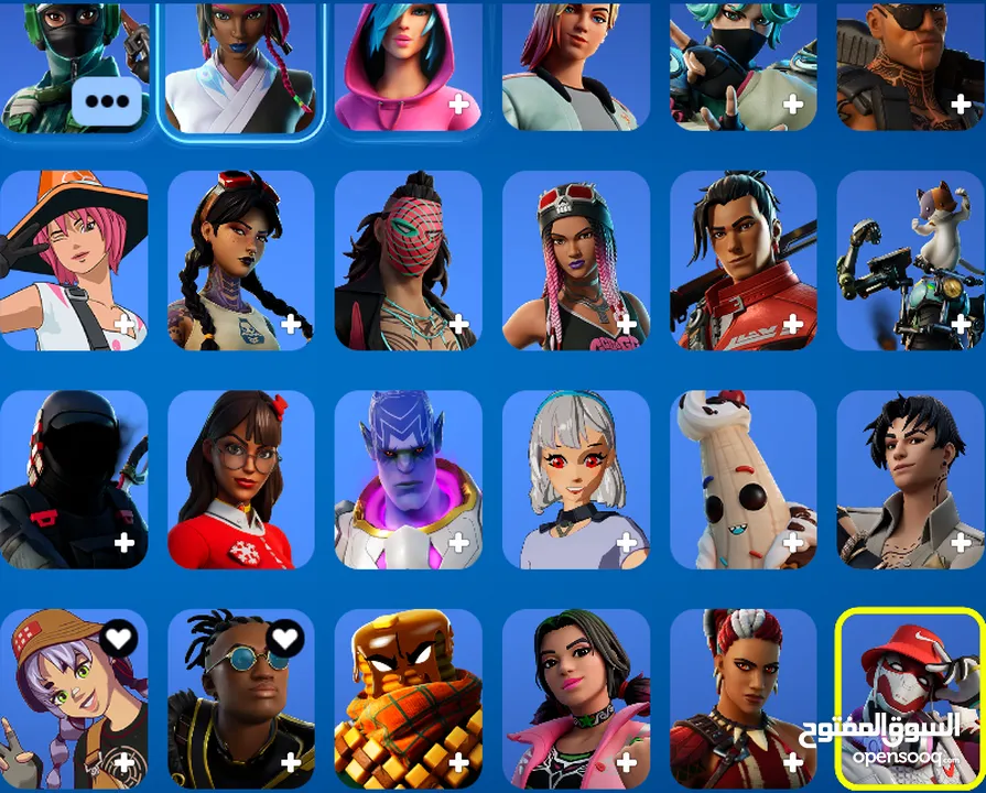 حساب Epic Games مميز  284 لعبة + 152 سكن Fortnite + (1200 V-Bucks )