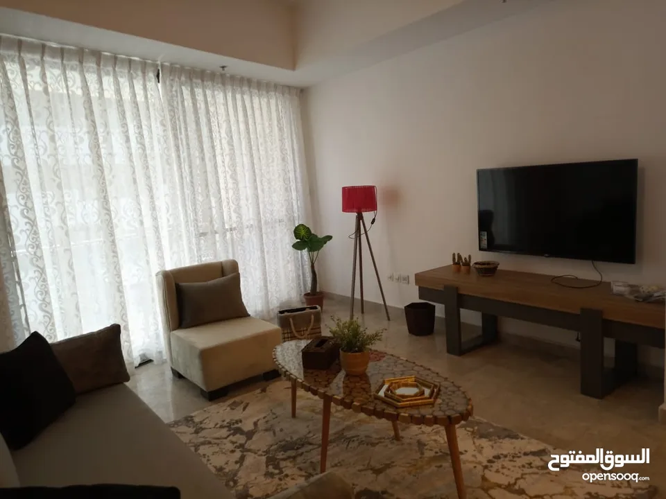 Luxury furnished apartment for rent in Damac Abdali Tower. Amman Boulevard 45
