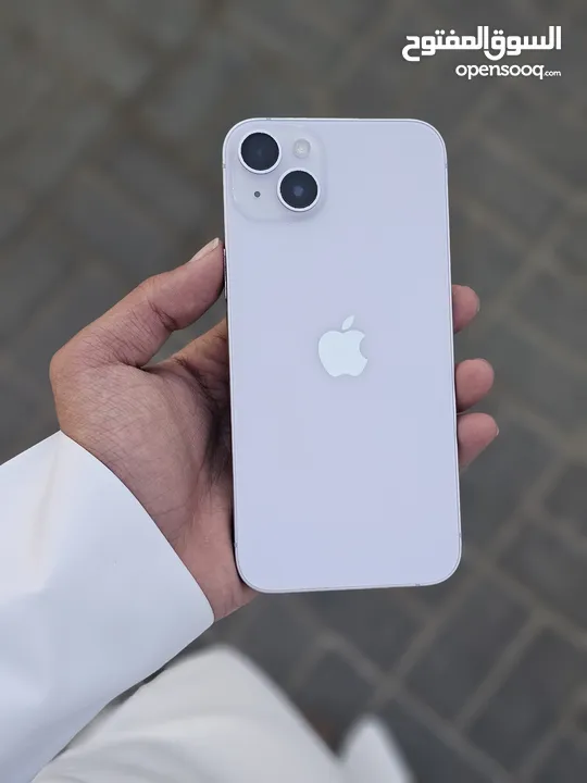 عرض خااص : iPhone 14 plus 128gb هاتف نظيف جدا بحالة الوكالة بدون مشاكل مع ضمان و ملحقات