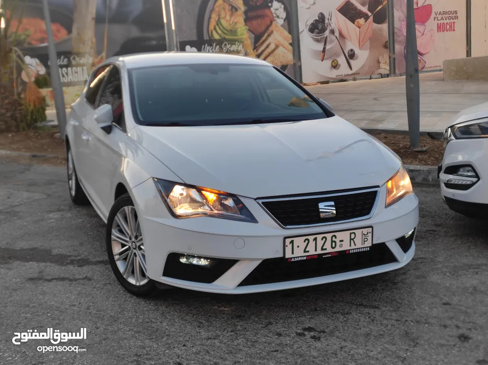 سيات ليون اكسلينس بالكرتونة محرك 1500تربو بنزين اتوماتيك 150حصان وعداد أصلي 75000كم فقططط
