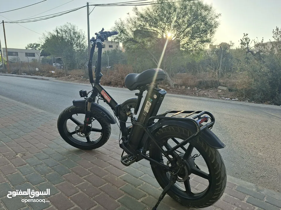 دراجه كهربائيه عجل عريض 48 فولت21 امبير