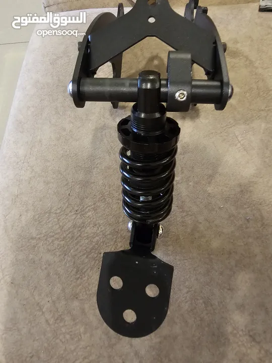 electric scooter front suspension and rear suspension new