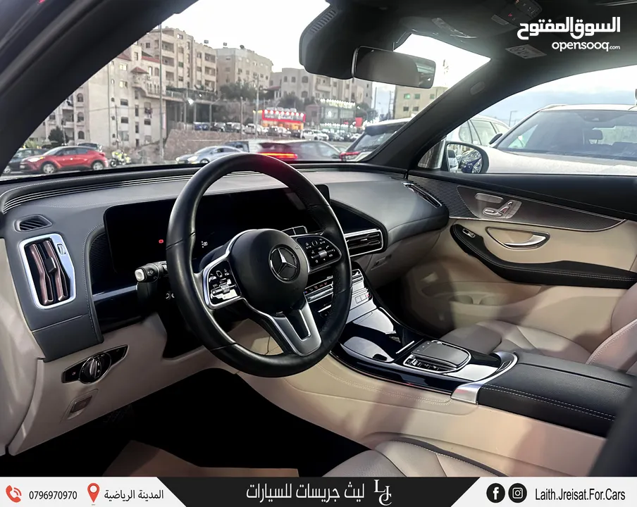 مرسيدس بنز EQC الكهربائية بالكامل 2021 Mercedes Benz EQC 400 4MATIC AMG KIT