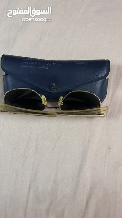 intage American Optical Vintage Gold Tone Military Aviator Sunglasses