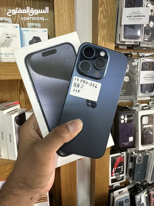 iPhone 15 Pro 256Gb Blue Used