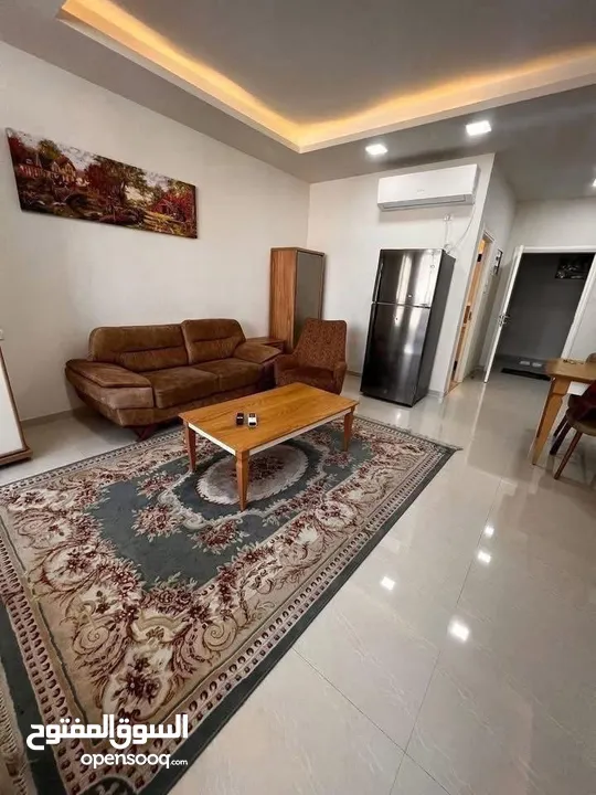 أستوديو مفروش للايجار في المصيون قرب مصلحه المياه