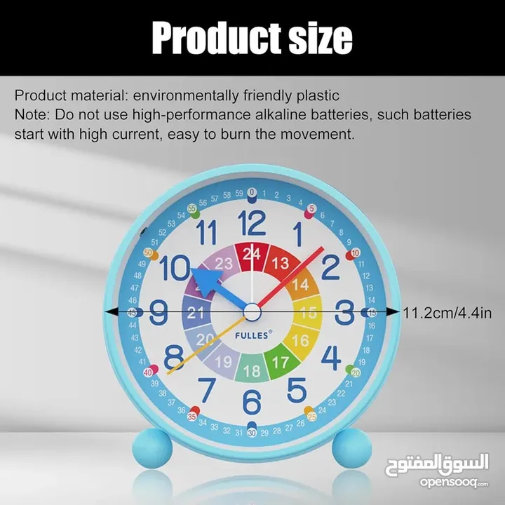 ساعات منضدية وحائط مختلفة الأنواع والاشكال اصلية ومضمونة تنبيه عالي ضوئية نظام التشغيل كهرباء بطارية