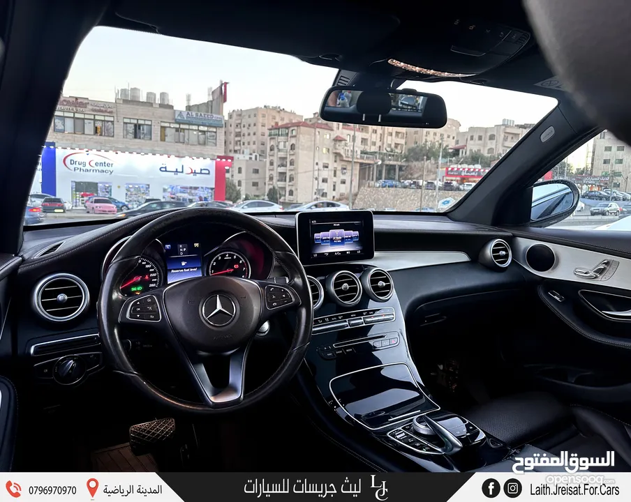 مرسيدس جي ال سي وارد الوكالة 2017 Mercedes GLC 300 4MATIC AMG kit