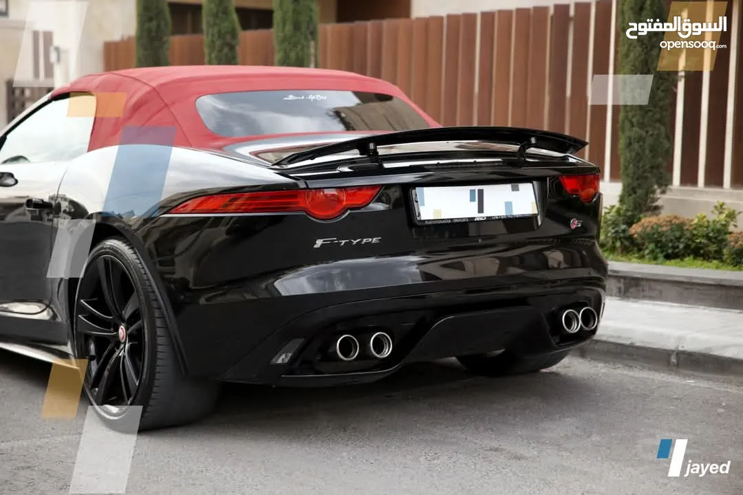 Jaguar F-Type S Convertible 2014 وارد شركه صيانه شركه  (فحص كامل)