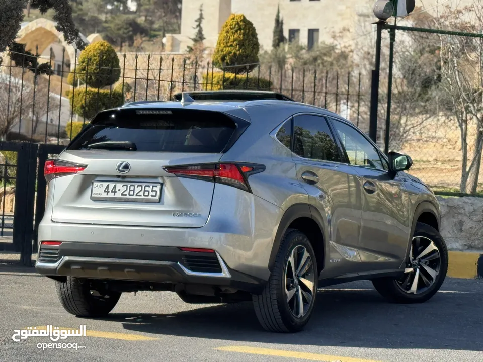 ‏Lexus NX300h ((2021)) Hybrid AWD جمرك جديد قمة الفخامة داخلية خمررري مميزة