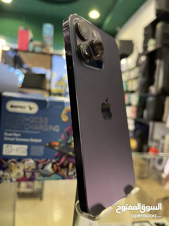 iPhone 14  pro max 128 ايفون 14 بروماكس المحلي الاصلي مش مغير دادو