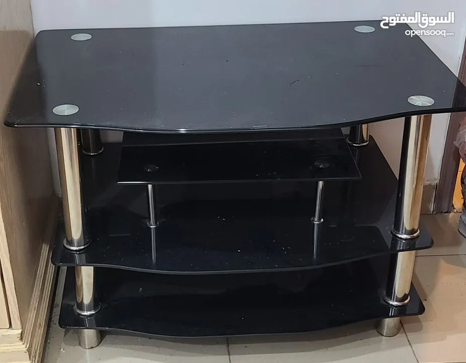 Glass TV Stand