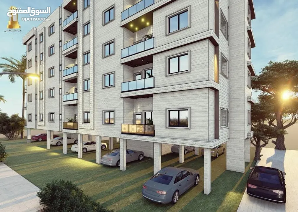 شقتين للبيع بإطلاله جميلة ومنطقة راقية