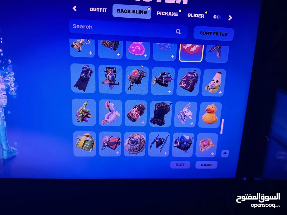 Fortnite account stacked