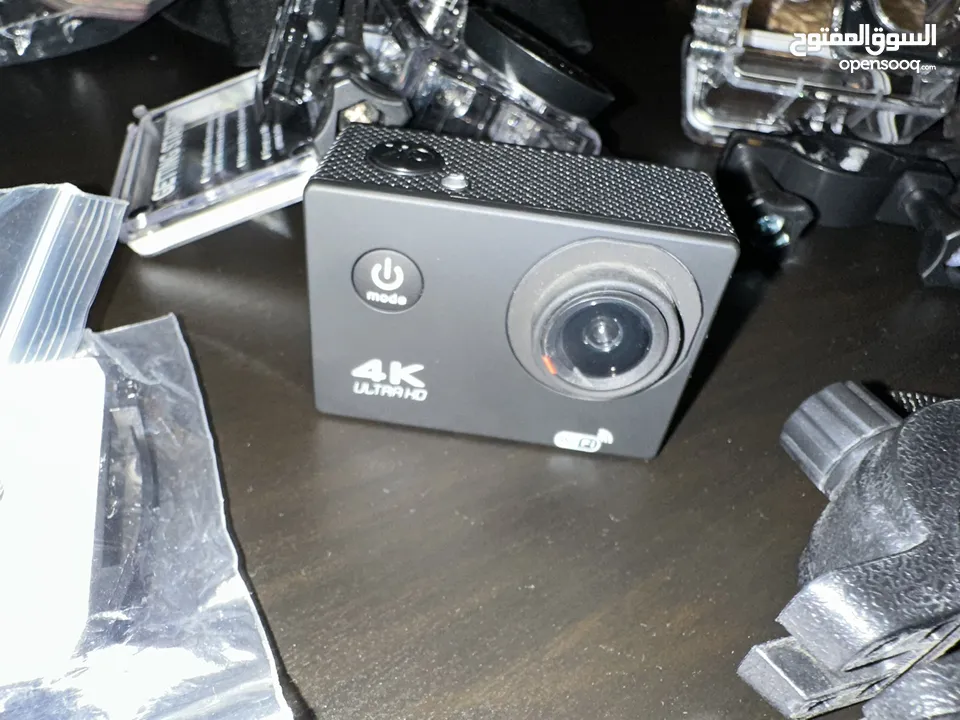 Action Camera 4k For bike  With 3 battery  and a accessories