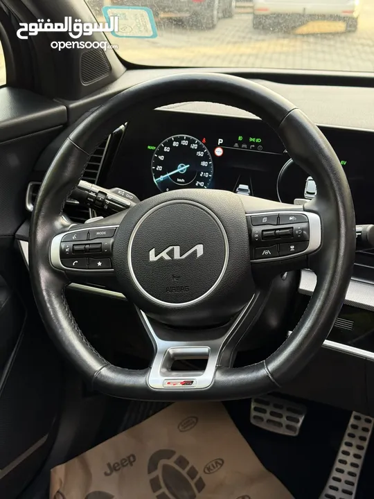 كيا سبورتاج GT Line ترخيص 2022 محرك 1600 هايبرد جير أوتوماتيك 240 حصان