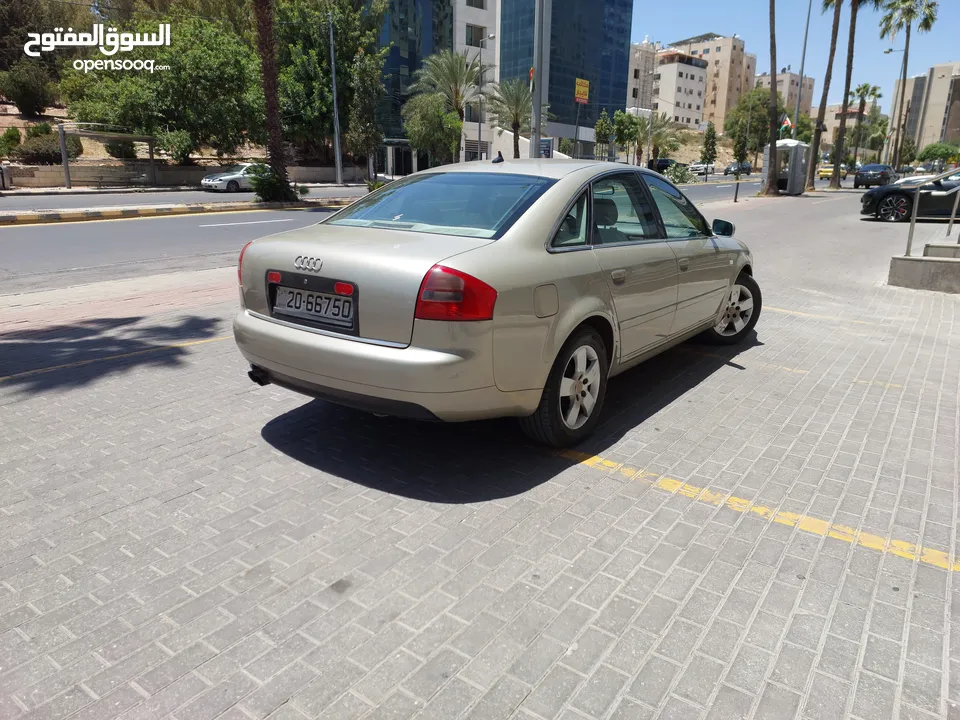 اودي A6 1.8T موديل 2004، فحص 4 جيد، بحالة ممتازة، للبيع