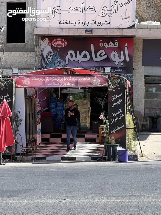 قهوة شارع للبيع بكافة معداتها