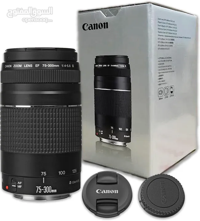 Lens Canon 75 300