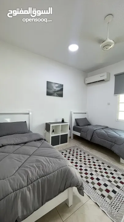 شقة جميلة مؤثثه بالكامل للايجار fully new furnished apartment for rent