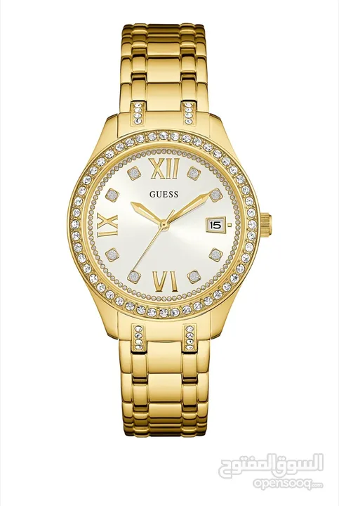 ساعة GUESS بسعر مغري ساعة غنية عن التعريف eye-catching / luxurious, stylish / fancy
