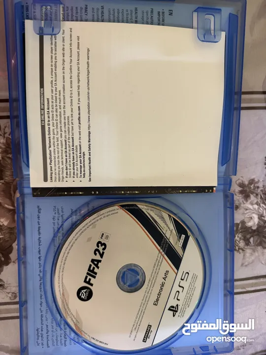 شريط ( cd) فيفا 23 بلاي ستيشن 5