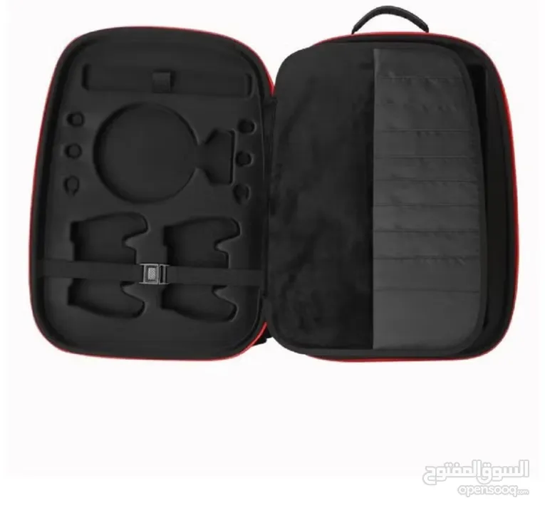 حقيبة تخزين واقية لجهاز البلايستيشن PS5 - PS5 Slim  مع ذراعين كتف PS5 Carrying Travel Storage Bag